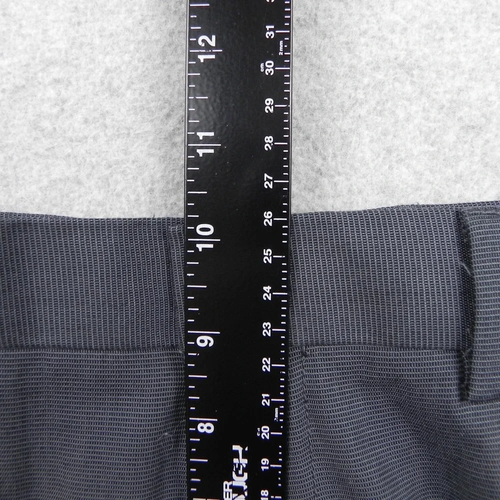 Banana Republic Pants Mens 31x32 Tailored Fit Dress Suit Gray Cotton Flat Front